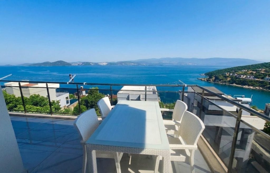 Villa Görkem teras manzara